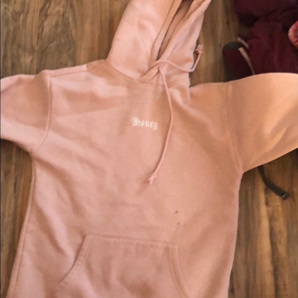 PINK FOREVER21 hoodie